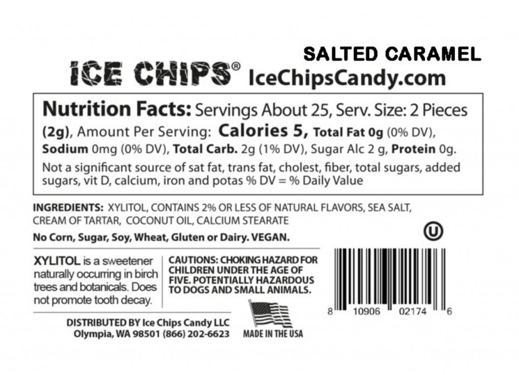 Ice Chips Candy Sold at BodyTech